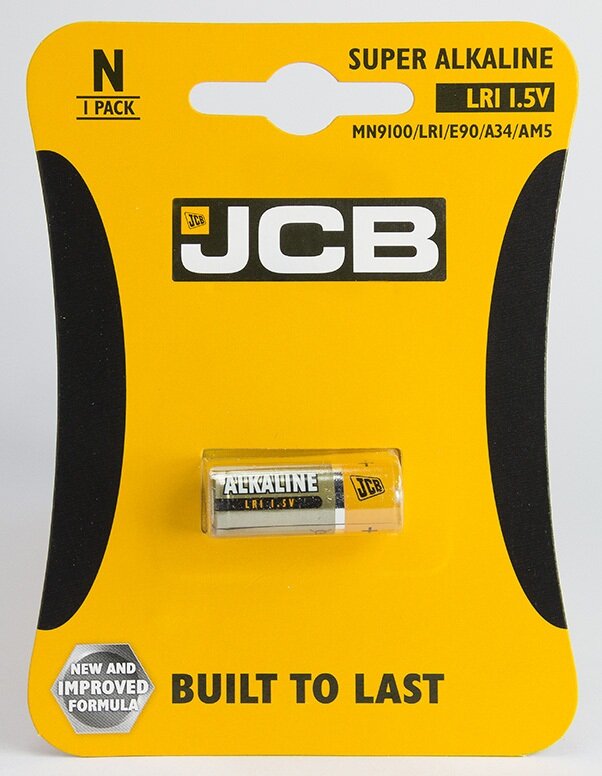 JCB Super Alkaline LR1 1.5V JCB Super Alkaline LR1 1.5V
